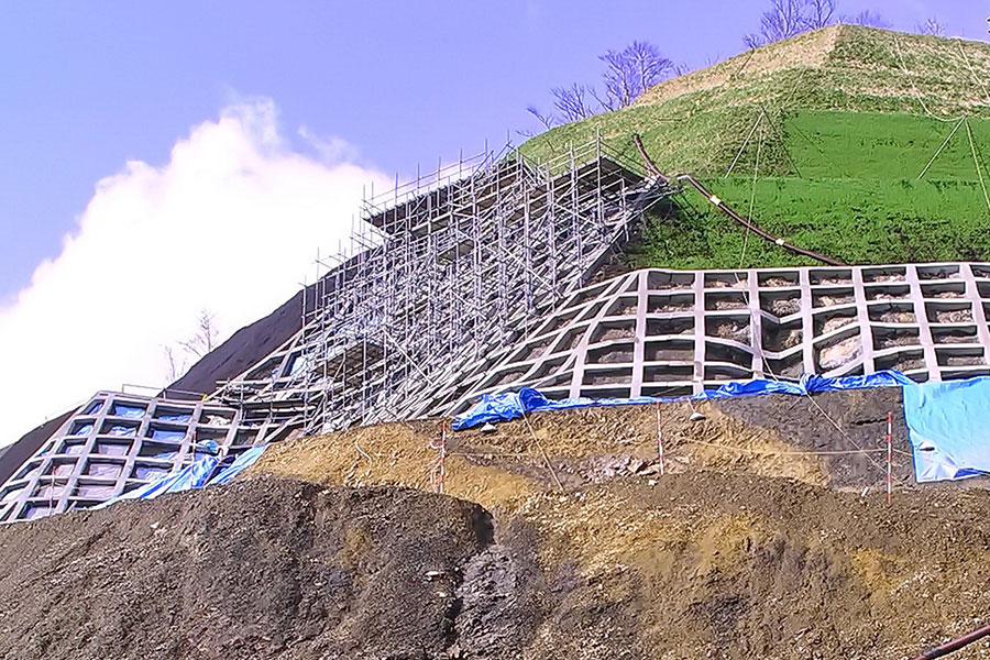 土木工事用足場